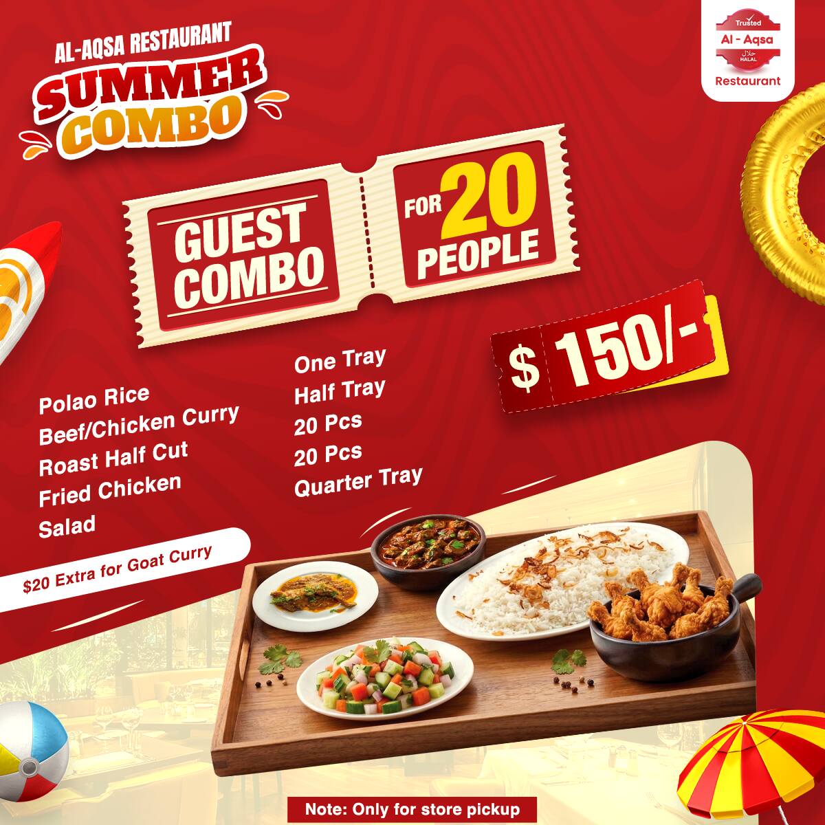 01. Guest Combo for 20 People 01. Guest Combo for 20 People