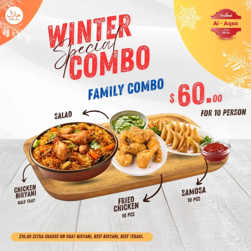 Family Combo for 10 people