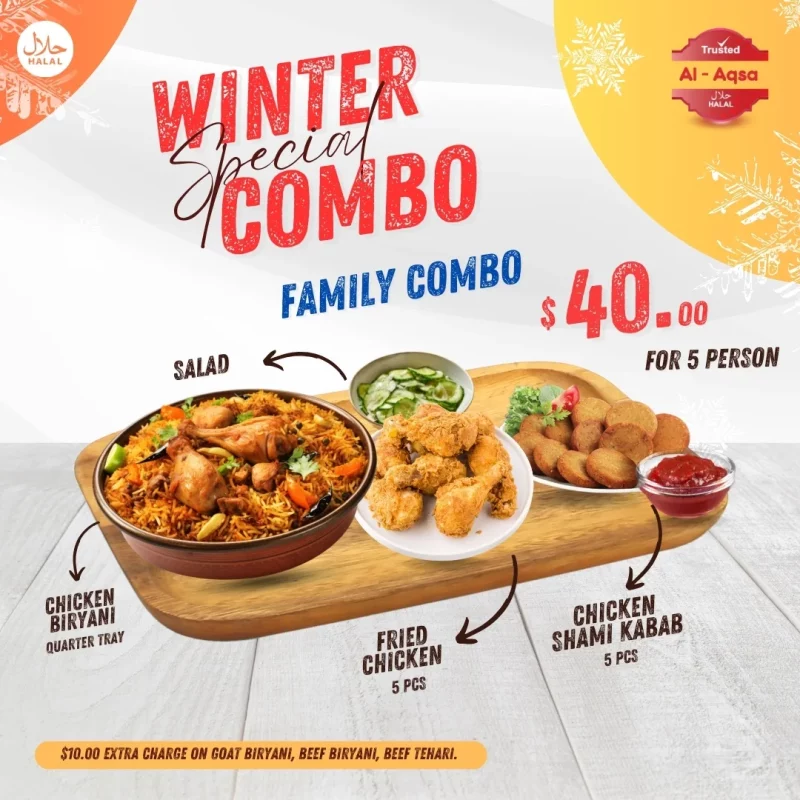 Family Combo for 5 people