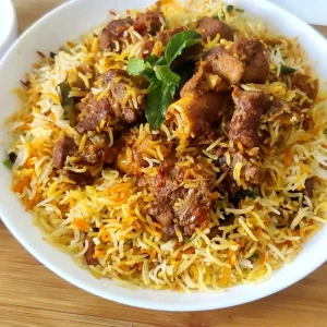 Goat Biryani 16 OZ