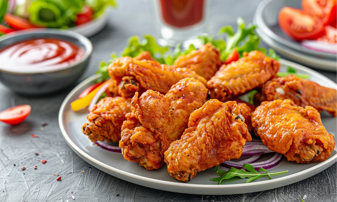 Halal chicken wings