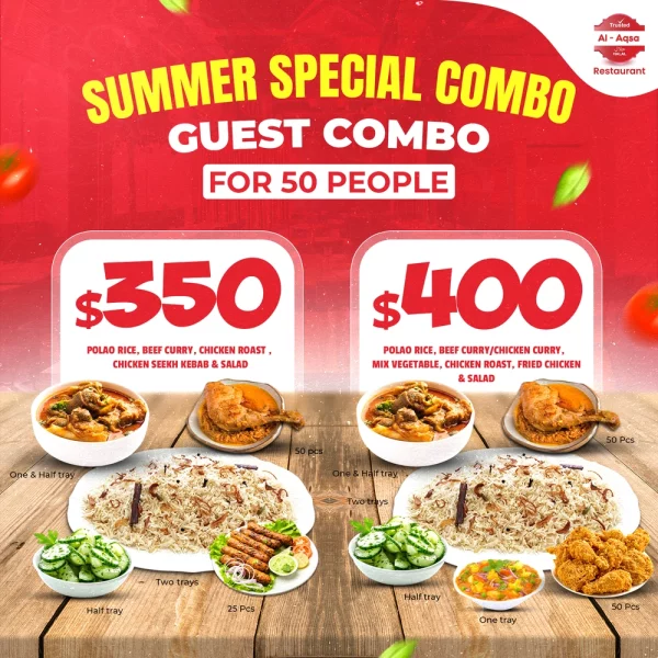 Summer Combo - 50 People