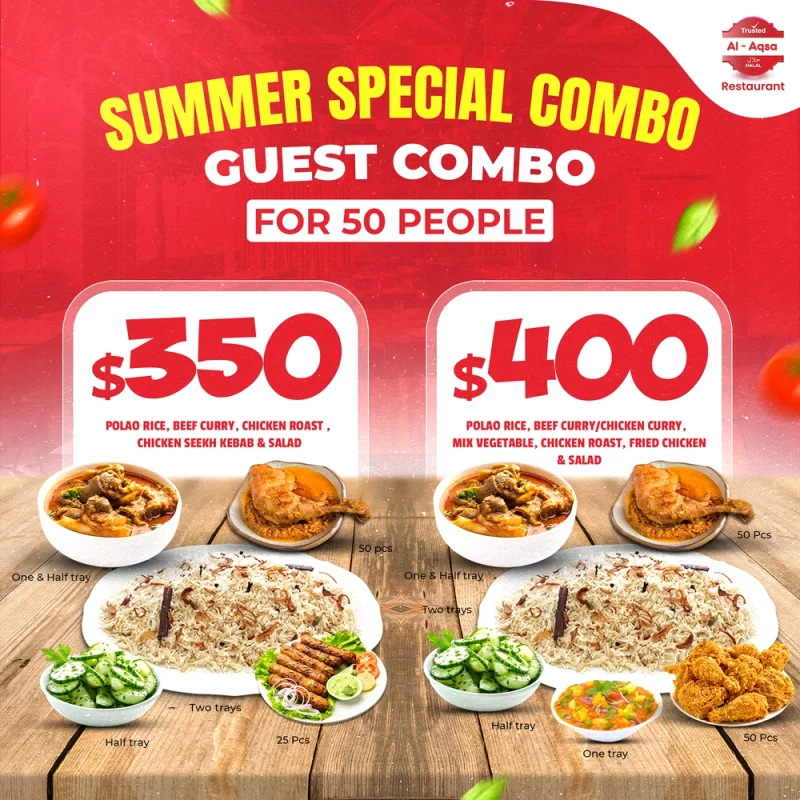 Summer Combo - 50 People
